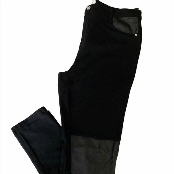 💖HOST Pick! Touch Me stretch & faux leather pants - Picture 1 of 9
